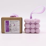 Verpackte Einzelmassageseifen - Lavendel & Flieder