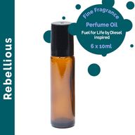 Rebellisches Parfümöl mit feinem Duft, 10 ml – Ohne Etikett
