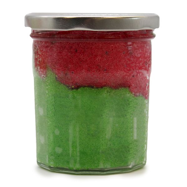 Ohne Etikett Duftendes Zucker -Körperpeeling – Wassermelonen-Daiquiri 300 g