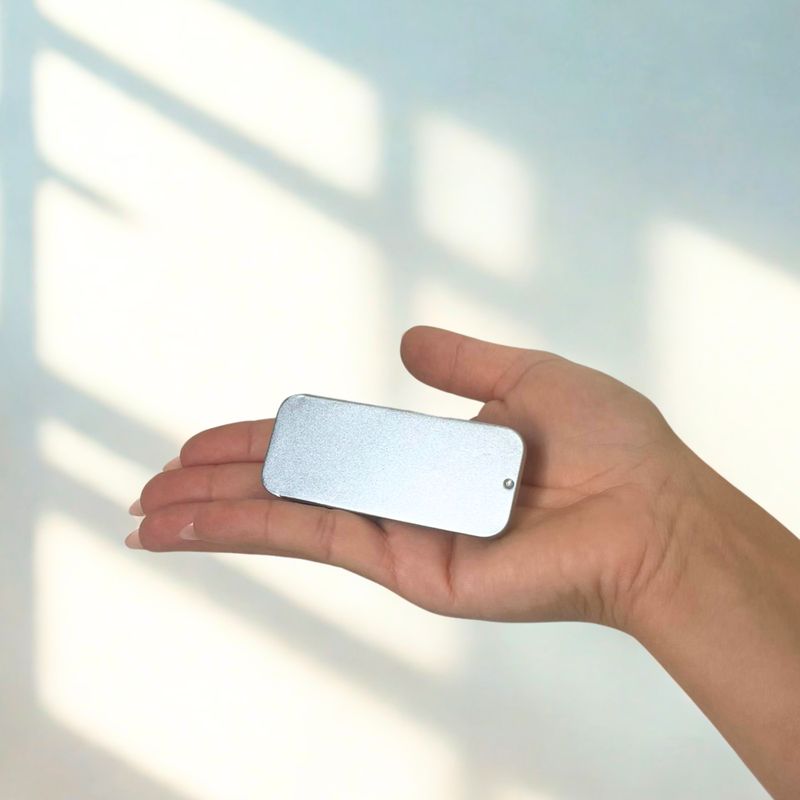Schiebedeckel Mini-Dosen-Spender - 20 g (7 x 4,2 x 1,5 cm)