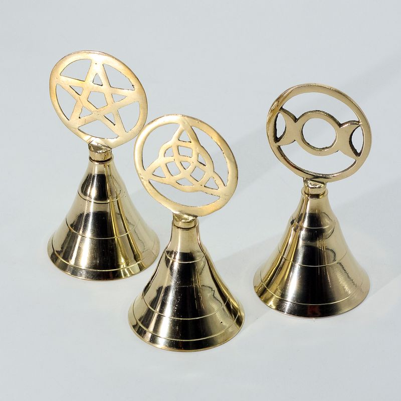 Altar Messingglocke - Triquetra