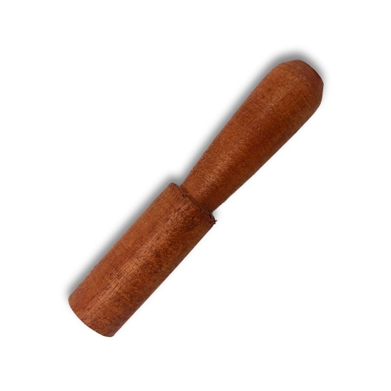 Holzstab - 13 cm - geformter Griff - kein Leder