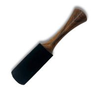 Holzstab - 17×3 cm - Medium-Rohrgriff mit doppeltem Ring