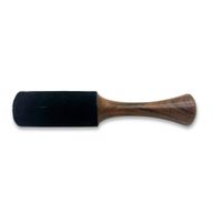 Holzstab - 17×3 cm - Medium-Rohrgriff mit doppeltem Ring