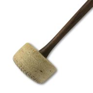 Resonierender Schlägel mit großer Filzspitze – 33 cm