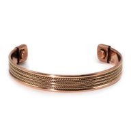 Armbänder mit Kupferbandmuster und Magneten (sortiert)