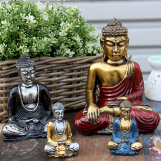 Handbemalte Buddhas