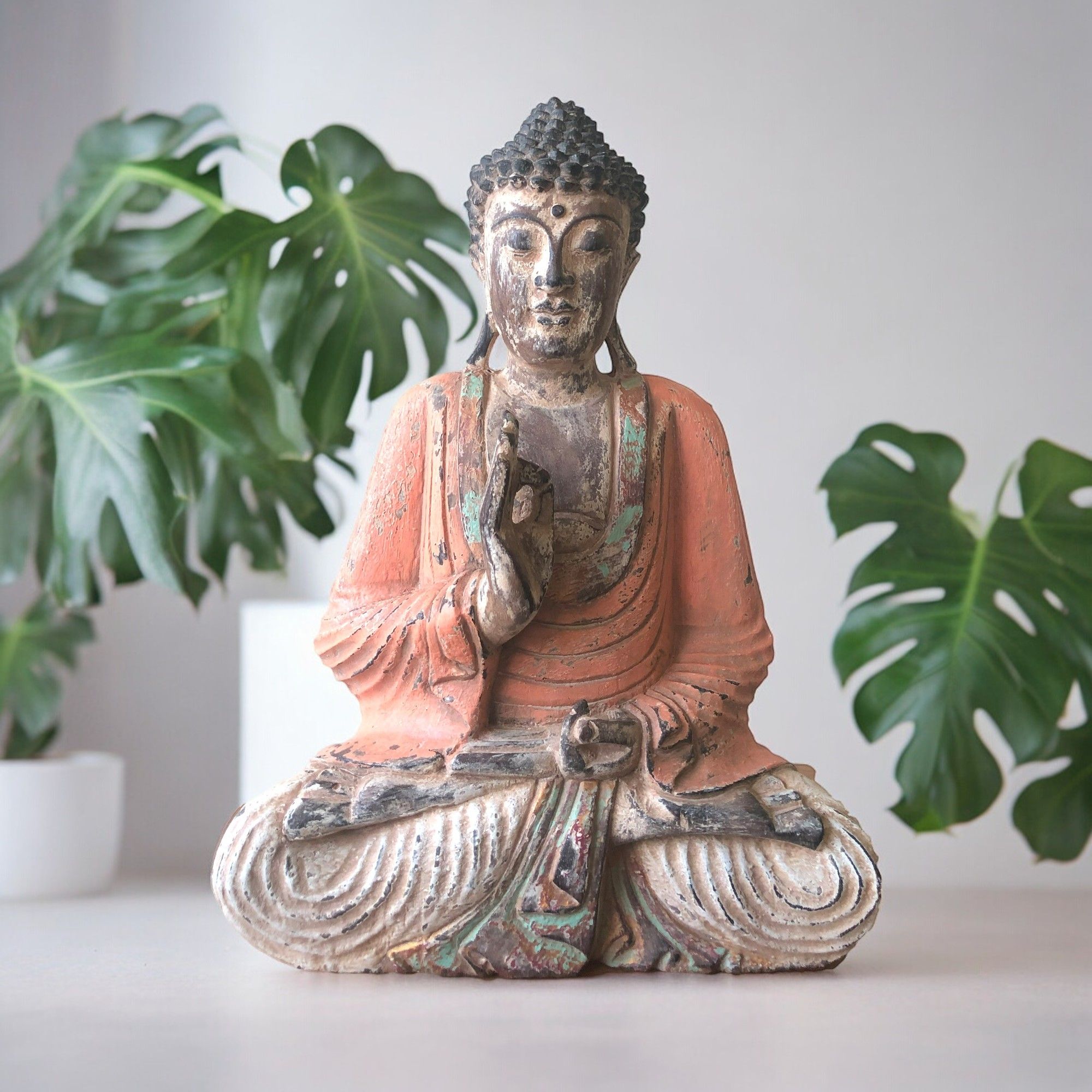 Großhandel Handgeschnitzte Vintage-Buddha-Statuen