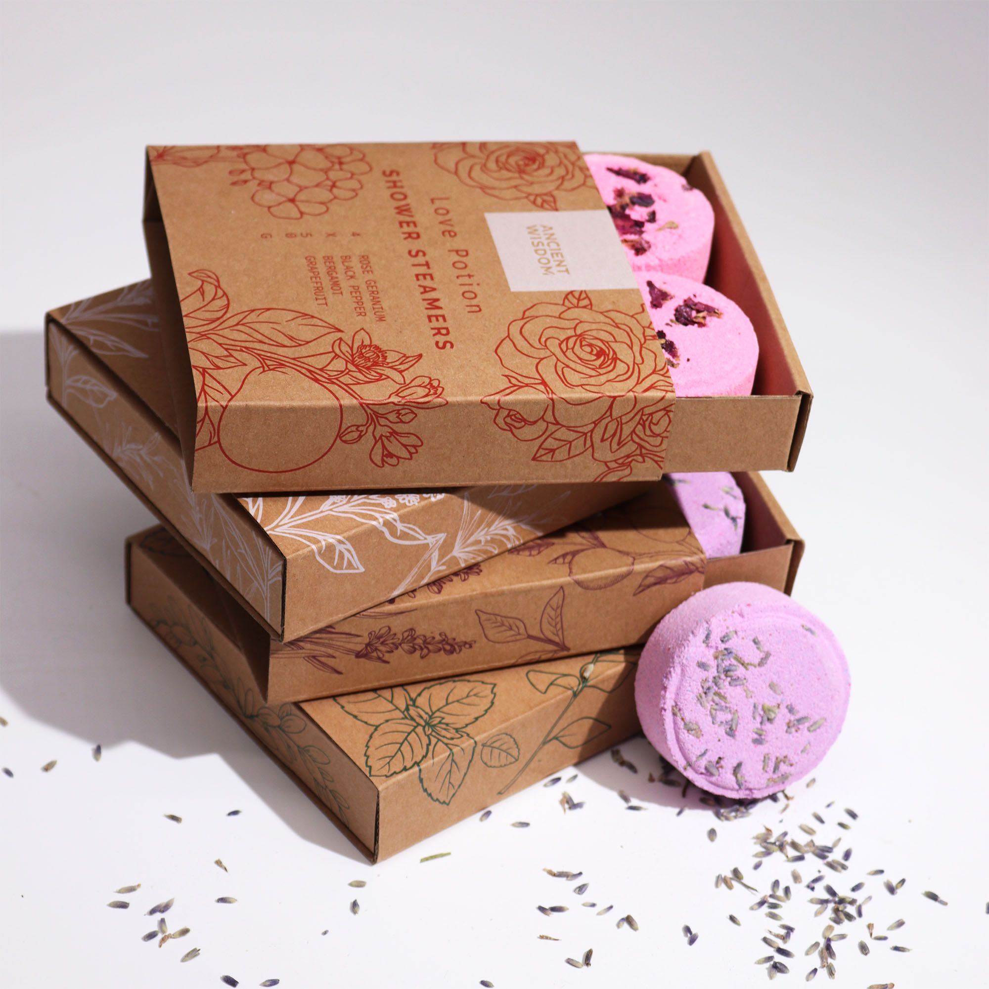Großhandel Zen Duschdampfer Wellness-Geschenkset
