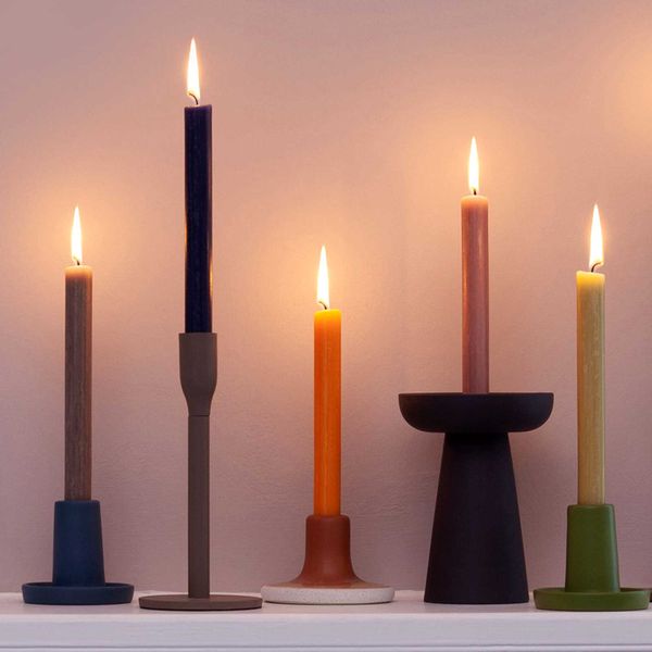 Großhandel Bunte Tischkerzen