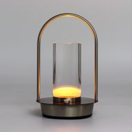 Touch-Lampe – Kristalllaterne – USB (C) – wiederaufladbar (2000 Watt)