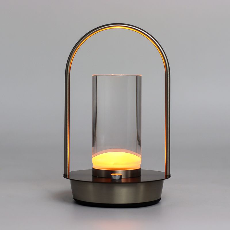 Touch-Lampe – Kristalllaterne – USB (C) – wiederaufladbar (2000 Watt)