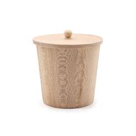 Kleine Displaytiegel aus Holz