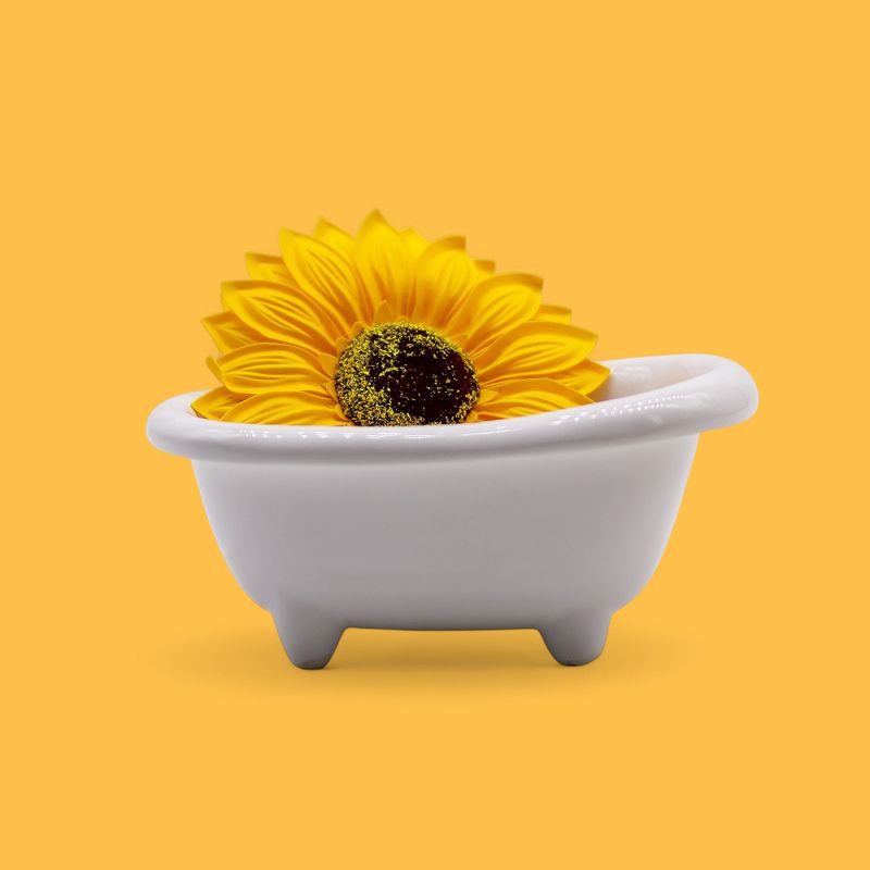 Seifenblume zum Basteln – Jumbo-Sonnenblumen – (14 cm)