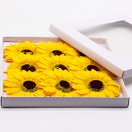 Seifenblume zum Basteln – Jumbo-Sonnenblumen – (14 cm)