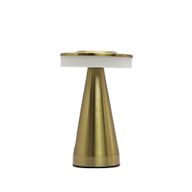 Touch-Lampe – Hoher Stiel, Kupfer – USB (C) – Wiederaufladbar (400 Watt)