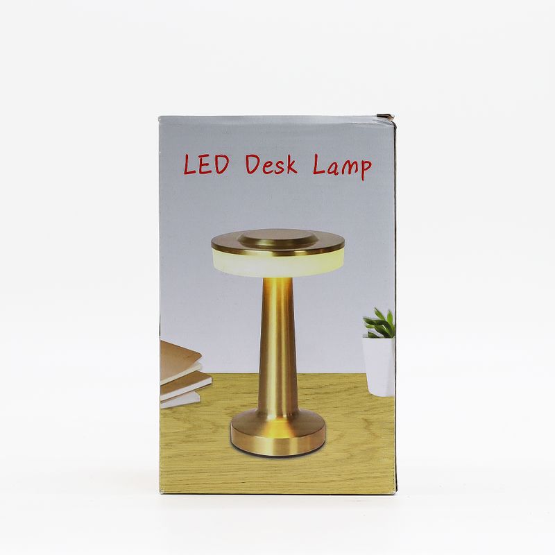 Touch-Lampe – Hoher Stiel, Kupfer – USB (C) – Wiederaufladbar (400 Watt)