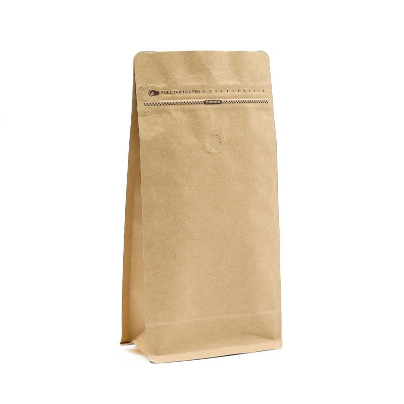 Mittlerer Kaffeebeutel mit Aromaventil – 13,5 x 26,5 cm (500 g)