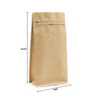 Mittlerer Kaffeebeutel mit Aromaventil – 13,5 x 26,5 cm (500 g)