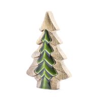 Lost in the Forrest – Kleine Holzdekoration „Baum im Baum“ – 15 x 10 cm
