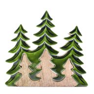 Lost in the Forrest – Drei Bäume 3D-Holzdekoration – 20 x 23 cm