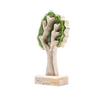 Lost in the Forest – Einzelner Baum, 3D-Holzdekoration – 20 x 10 cm