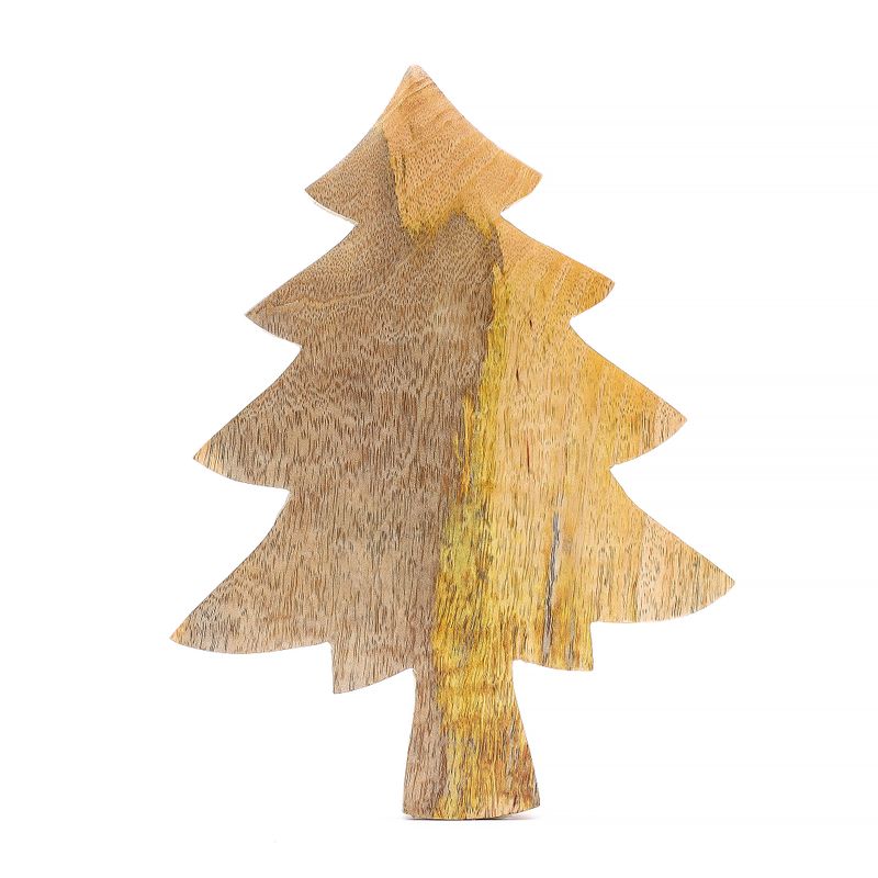 Lost in the Forest - Emaillierte Baum-Holzschale - 25x19cm