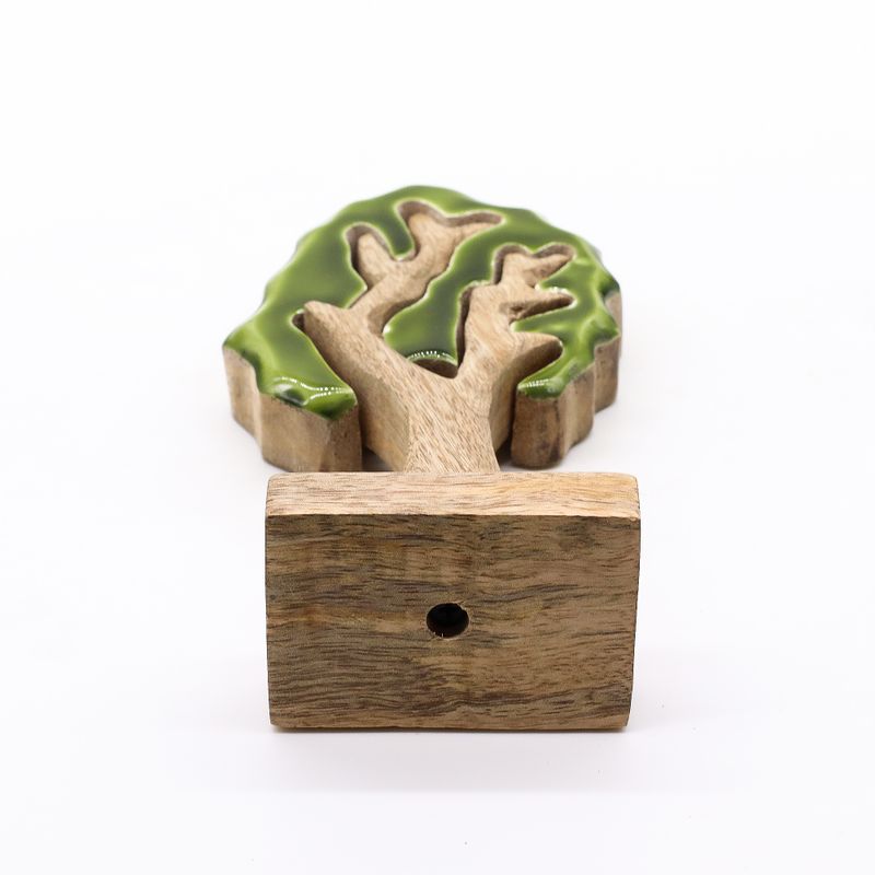 Lost in the Forest – Einzelner Baum, 3D-Holzdekoration – 20 x 10 cm