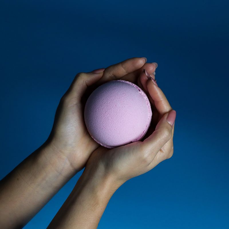 Badebombe "Jumbo" 180g - Waldbeeren