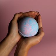 Badebombe "Jumbo" 180g - Babypuder