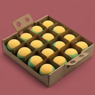 Badebombe "Jumbo" 180g - Apfelkuchen mit Vanillesoße