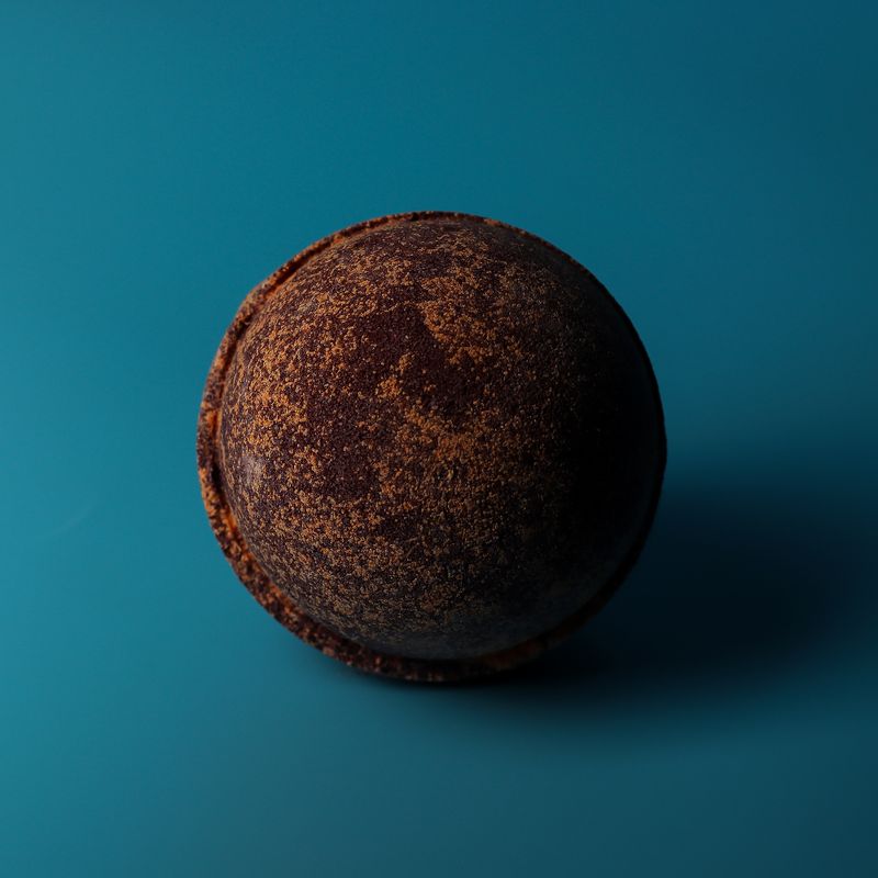 Badebombe "Jumbo" 180g - Schokolade & Orange