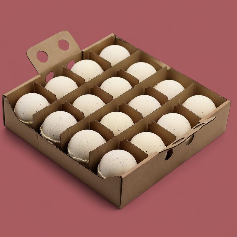Badebombe "Jumbo" 180g - Traum von Vanille