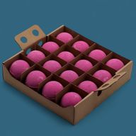Badebombe "Jumbo" 180g - Moosbeere