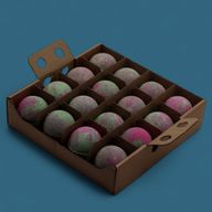 Fruchtige Rhabarber-Badebombe 180g