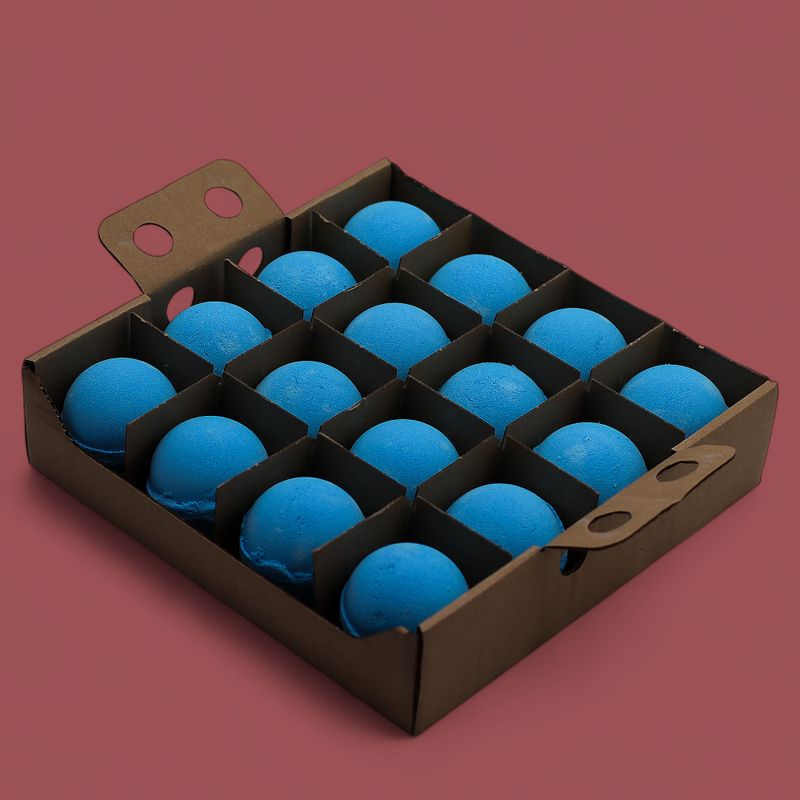 Blaubeer-Badebombe 180g