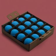 Blaubeer-Badebombe 180g
