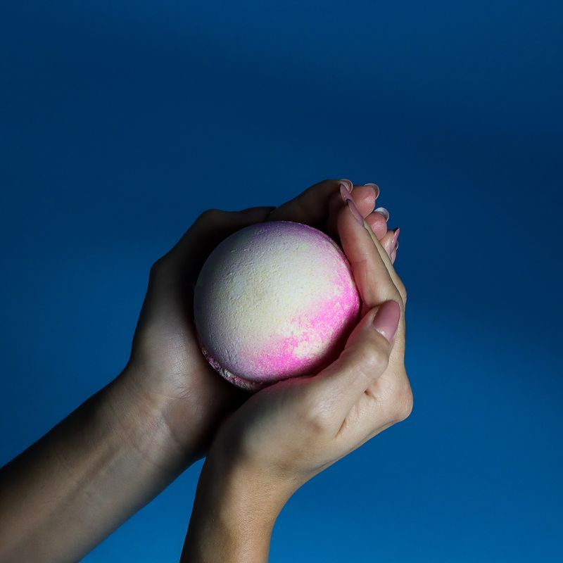 Rosa Limonade Badebombe 180g