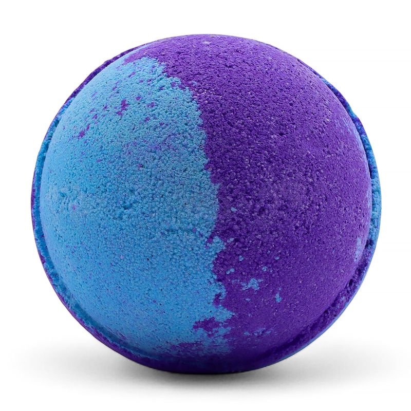 Jumbo-Badebombe – Amethyst Creed – Rund