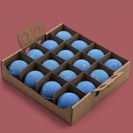 Badebombe "Jumbo" 180g - Kratzbeere