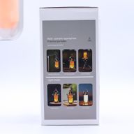 Lampe mit Flammeneffekt im Freien - Weiß USB-C-Aufladbar - Mehrfarbig