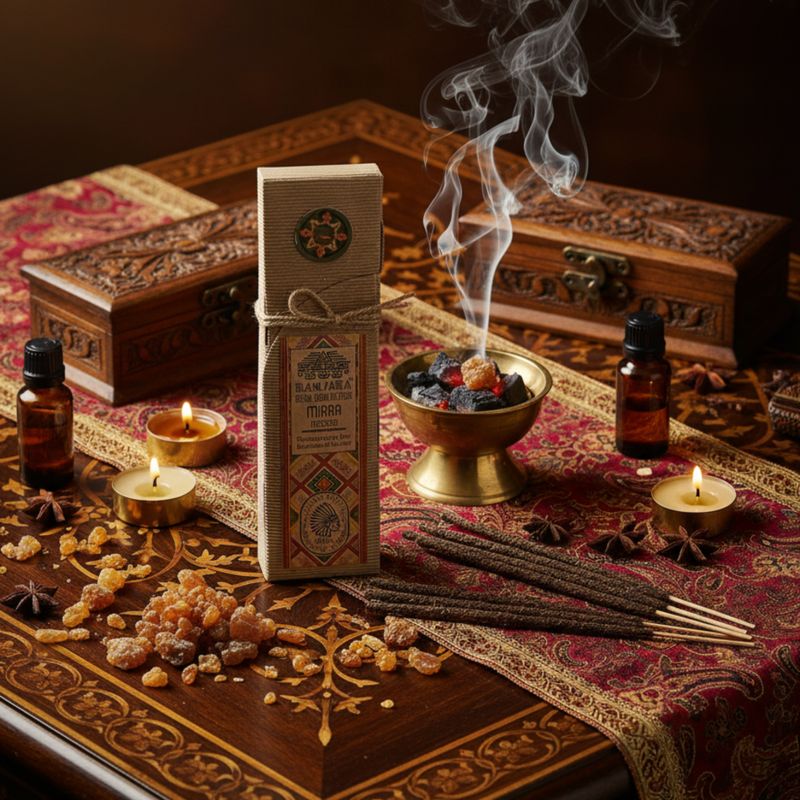 Ritualharz auf Stab - Mirra