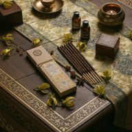 Ritualharz auf Stab - Ylang Ylang