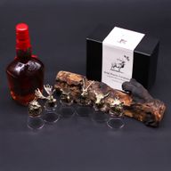 Bottom Up Schnapsgläser (50 ml) – Wilde Waldtiere – Antikbronze