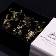 Bottom Up Schnapsgläser (50 ml) – Fabelwesen – Antikbronze