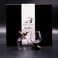 Bottom Up-Gläser (100 ml) – Wilde Waldtiere – Antikbronze