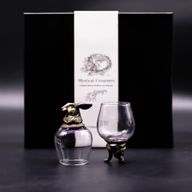Bottom Up-Gläser (100 ml) – Fabelwesen – Antikbronze