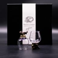 Bottom Up-Gläser (100 ml) – Fabelwesen – Antikbronze