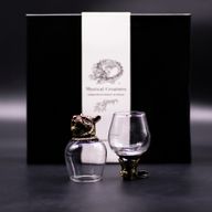 Bottom Up-Gläser (100 ml) – Fabelwesen – Antikbronze