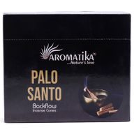 Packung mit 10 Masala Backflow-Räucherstäbchen – Palo Santo